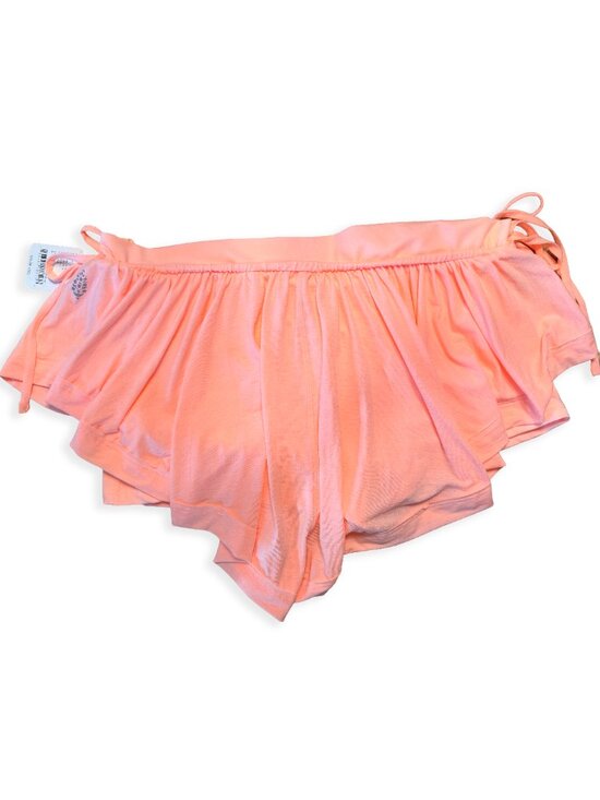 ☀️ Free People FP Movement Tempo Flow Shorts - Pastel Peach - Size Large - Picture 6 of 9